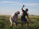 Kyle Pickering and Bobby McDowell walking across Canada Kyle Pickering and Bobby McDowell walking across Canada